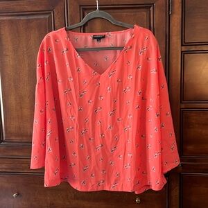 Lane Bryant Floral Blouse